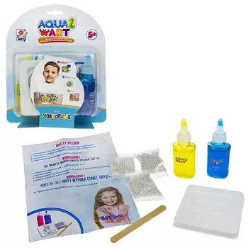 1TOY Набор AQUA ART Животные с блестками
