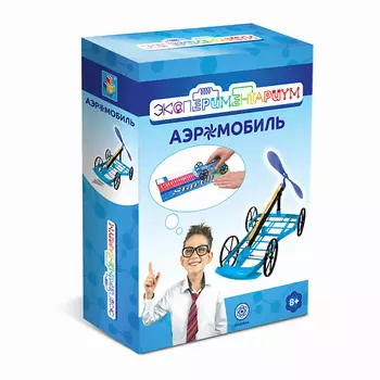 1TOY Набор для опытов Экспериментариум Аэромобиль