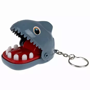 1TOY Настольная игра Челюсти брелок