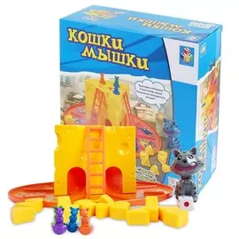 1TOY Настольная игра Кошки-Мышки