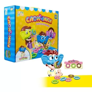 1TOY Настольная игра Слончики 1.0