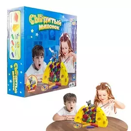 1TOY Настольная игра СЫРдитый мышонок