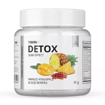 1WIN Дренажный напиток с экстрактом ягоды годжи вкус манго Detox Slim Effect