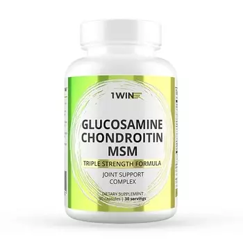 1WIN Глюкозамин + Хондроитин + МСМ Triple Strength Formula