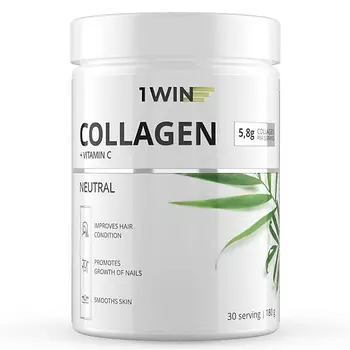 1WIN Коллаген c витамином C, без вкуса Dietary Supplement Collagen + Vitamine C, Neutral