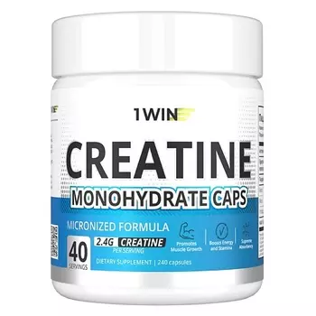 1WIN Креатина Моногидрат в капсулах Creatine Monohydrate Caps