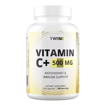 1WIN Витамин С в капсулах Vitamin C+ 500 mg
