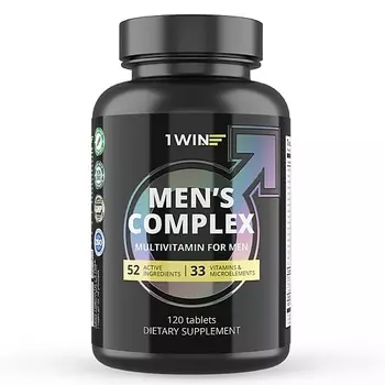 1WIN Витаминный комплекс мужской Dietary Supplement Men's complex, multivitamin for men