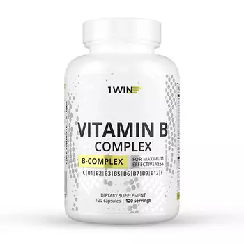 1WIN Витамины группы В Vitamin B Complex