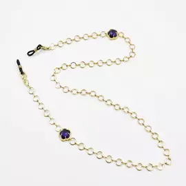 22 КАРАТА Цепочка для очков Lilac boulevard