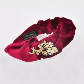 22 КАРАТА Ободок для волос "Жемчужное солнце"