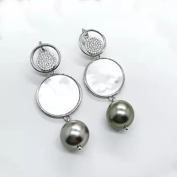 22 КАРАТА Серьги Оffice style