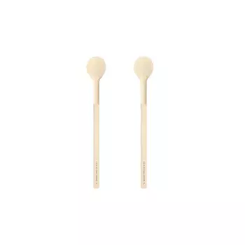 3CE Набор кистей для лица Flat Oval Fan Brush