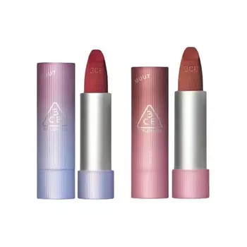 3CE Набор матовых помад для губ [3CE X MUUT] Cashmere Hug Lipstick