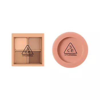 3CE Набор: Палетка теней Mini Multi Eye Color Palette + Румяна Face Blush