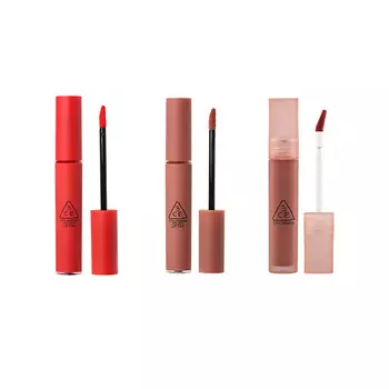 3CE Набор: Тинт для губ Velvet Lip Tint + Тинт для губ Blur Water Tint