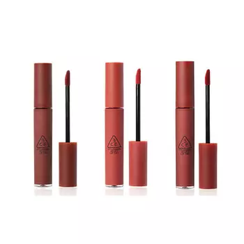 3CE Набор тинтов для губ с матовым финишем Velvet Lip Tint