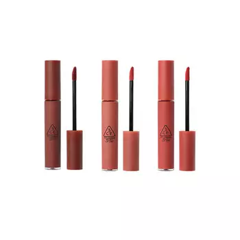 3CE Набор тинтов для губ с матовым финишем Velvet Lip Tint