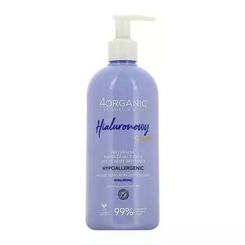 4ORGANIC Гель для интимной гигиены гипоаллергенный Hyaluronic Acid 350.0