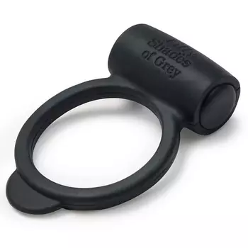 50 SHADES OF GREY Эрекционное кольцо Yours and Mine с вибрацией