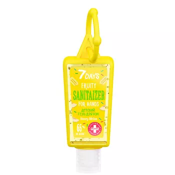 7DAYS антибактериальный гель FRUITY SANITAIZER Melon