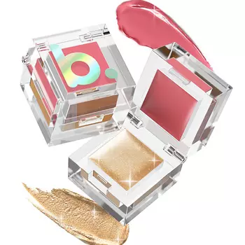 7DAYS Бальзам для губ, румяна, хайлайтер для лица 3в1 b.colour Winter Edition