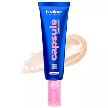 B.COLOUR PROFESSIONAL База под макияж. Основа под макияж. Праймер для лица 3в1 прозрачный CAPSULE 35.0