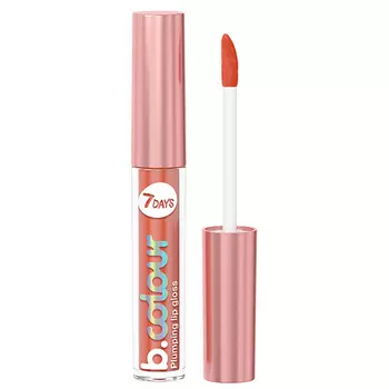 7DAYS Блеск для губ с эффектом плампинга B.COLOUR