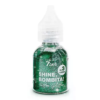 7DAYS глиттер для тела SHINE, BOMBITA!