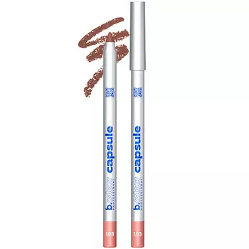 B.COLOUR PROFESSIONAL Карандаш для губ нюдовый матовый CAPSULE