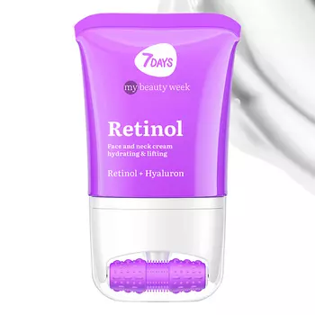 7DAYS Крем для лица с ретинолом, массажер для лица