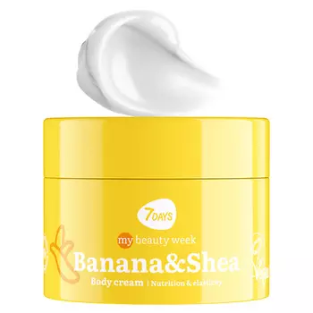 7DAYS Крем для тела увлажняющий BANANA&SHEA MY BEAUTY WEEK 300.0