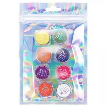 7DAYS набор средств для глаз EXTREMELY CHICK палитра Electric