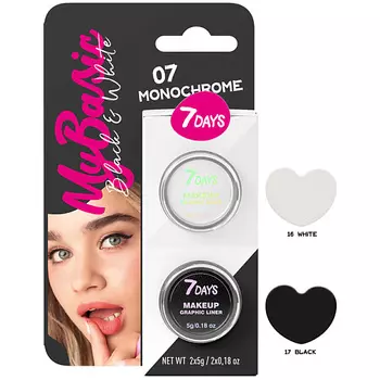 7DAYS Набор средств для глаз MY BASIC