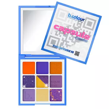 B.COLOUR PROFESSIONAL Тени для век палетка: матовые, блестящие CAPSULE