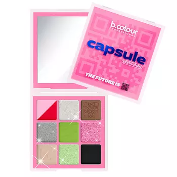 B.COLOUR PROFESSIONAL Тени для век палетка: матовые, блестящие CAPSULE