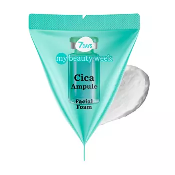 7DAYS Пенка для лица очищающая CICA MY BEAUTY WEEK 7.0