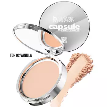 B.COLOUR PROFESSIONAL Пудра для лица матирующая SuperStay 24H CAPSULE