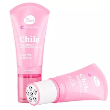 7DAYS Крем для тела антицеллюлитный разогревающий CHILE 130.0