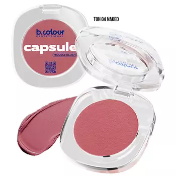 B.COLOUR PROFESSIONAL Румяна для лица и контуринга розовые кремовые CAPSULE