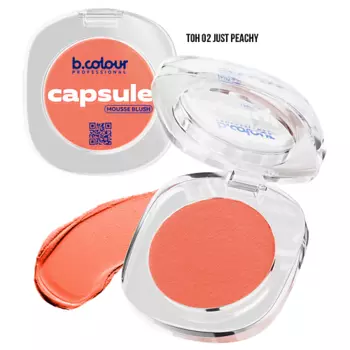B.COLOUR PROFESSIONAL Румяна для лица и контуринга розовые кремовые CAPSULE