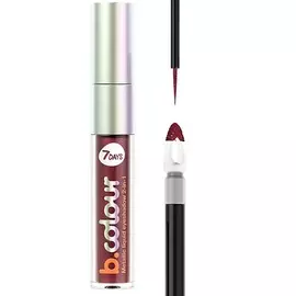 7DAYS Тени для век жидкие блестящие с эффектом металлик B.COLOUR