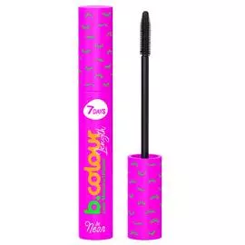 7DAYS Тушь для ресниц стойкая, черная B.COLOUR