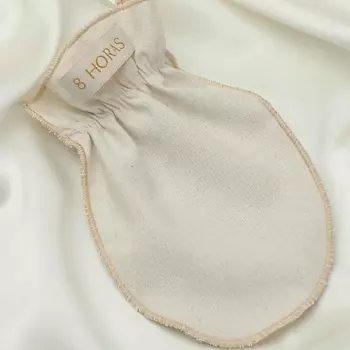 8 HORAS OF SILK Варежка из дикого шелка для пилинга лица