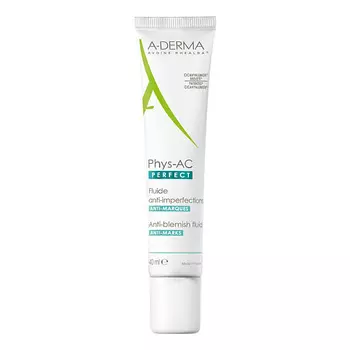 A-DERMA Флюид против дефектов кожи, склонной к акне Phys-AC Perfect