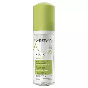 A-DERMA Очищающая пенка для хрупкой кожи Biology Cleansing Foam