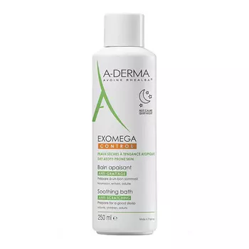 A-DERMA Смягчающее средство для принятия ванны для сухой кожи Exomega Control