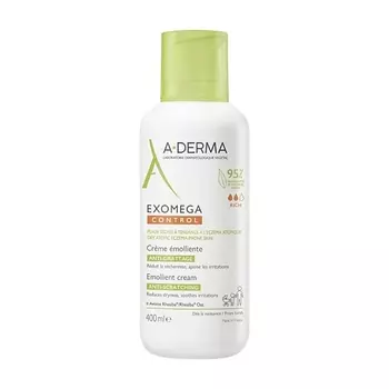 A-DERMA Смягчающий крем для лица и тела Exomega Control