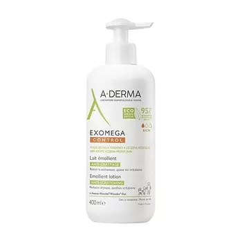 A-DERMA Смягчающий лосьон для лица и тела Exomega Control