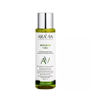 ARAVIA LABORATORIES Успокаивающий тоник для жирной и проблемной кожи Anti-Acne Tonic